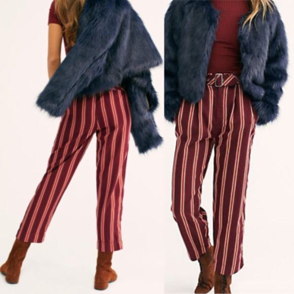 Free People Seamed Like the Real Thing Pants - Picture 1 of 8